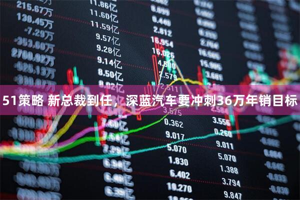 51策略 新总裁到任，深蓝汽车要冲刺36万年销目标