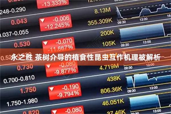 永之胜 茶树介导的植食性昆虫互作机理被解析